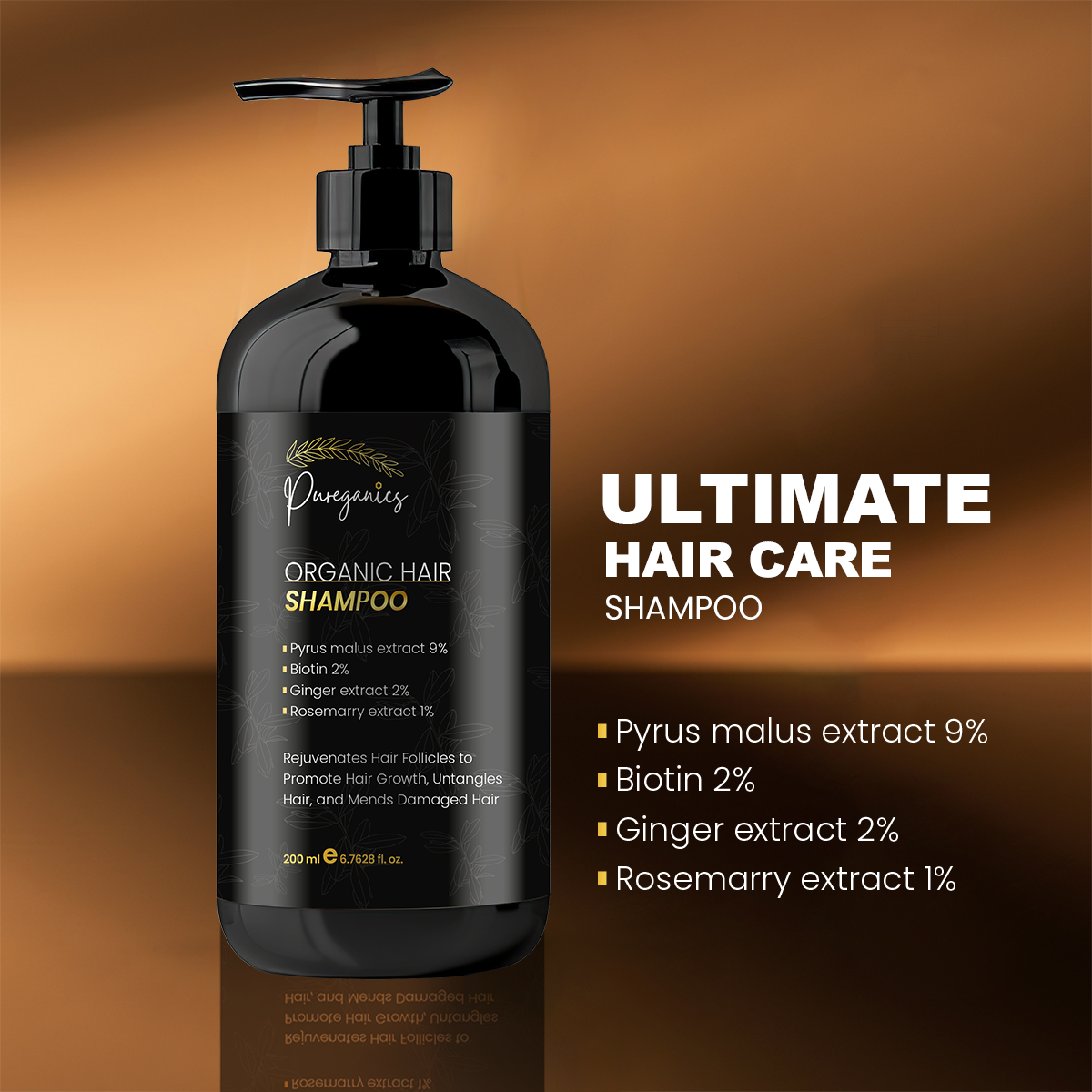 Pure Organic hair Shampoo