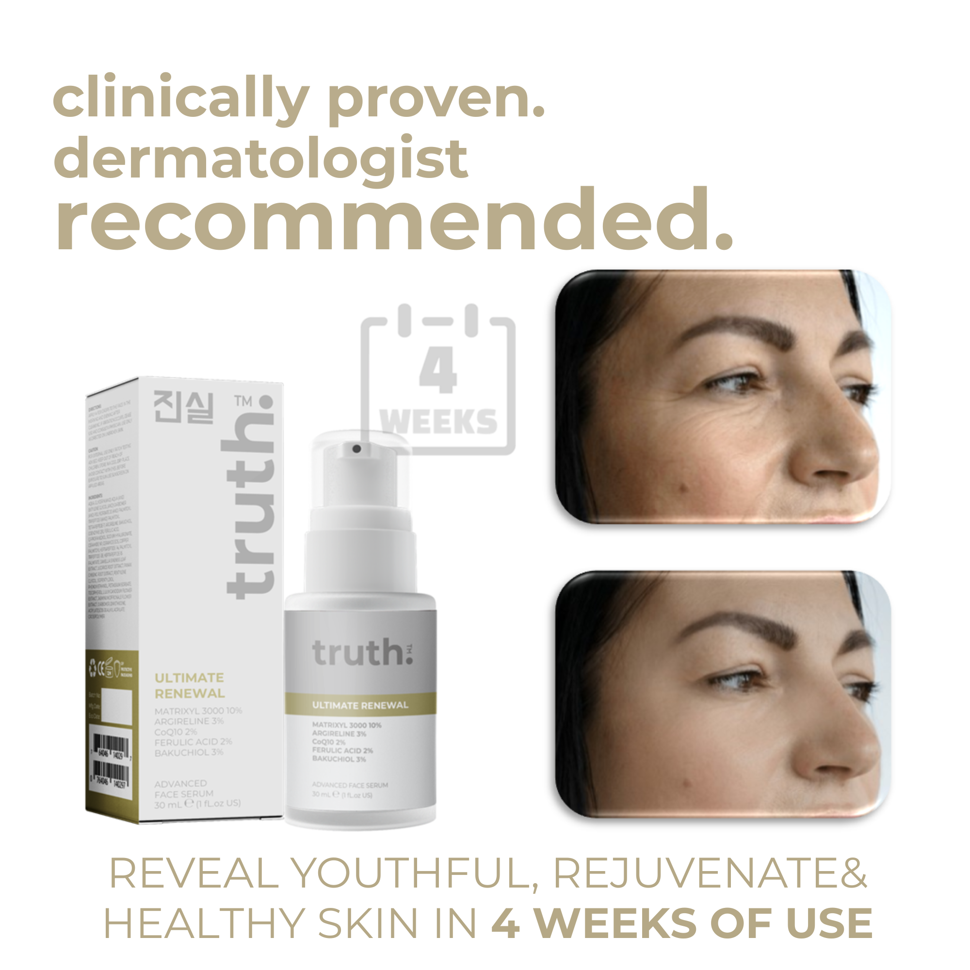 Truth Ultimate Renewal Advanced Face Serum  - 30ml