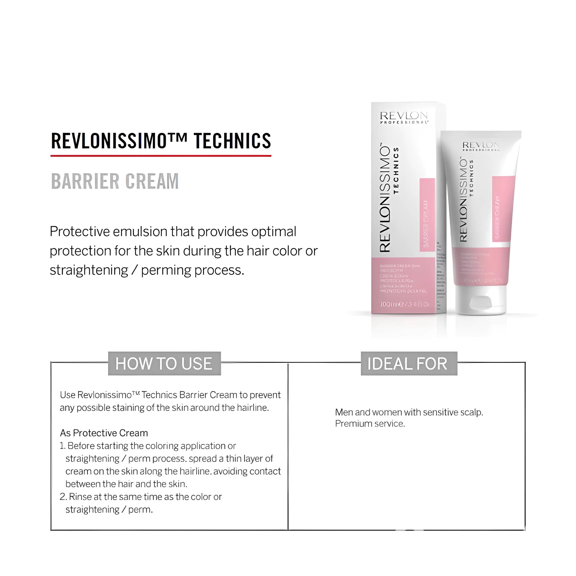Revlon Professional Revlonissimo™ Technics Barrier Cream 100ml