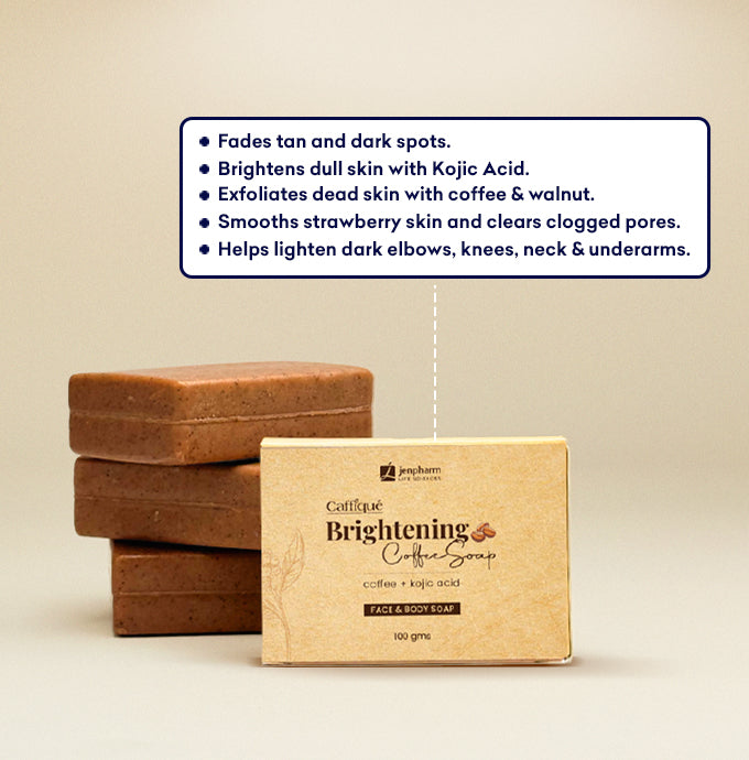 Jenpharm Brightening Coffee Soap