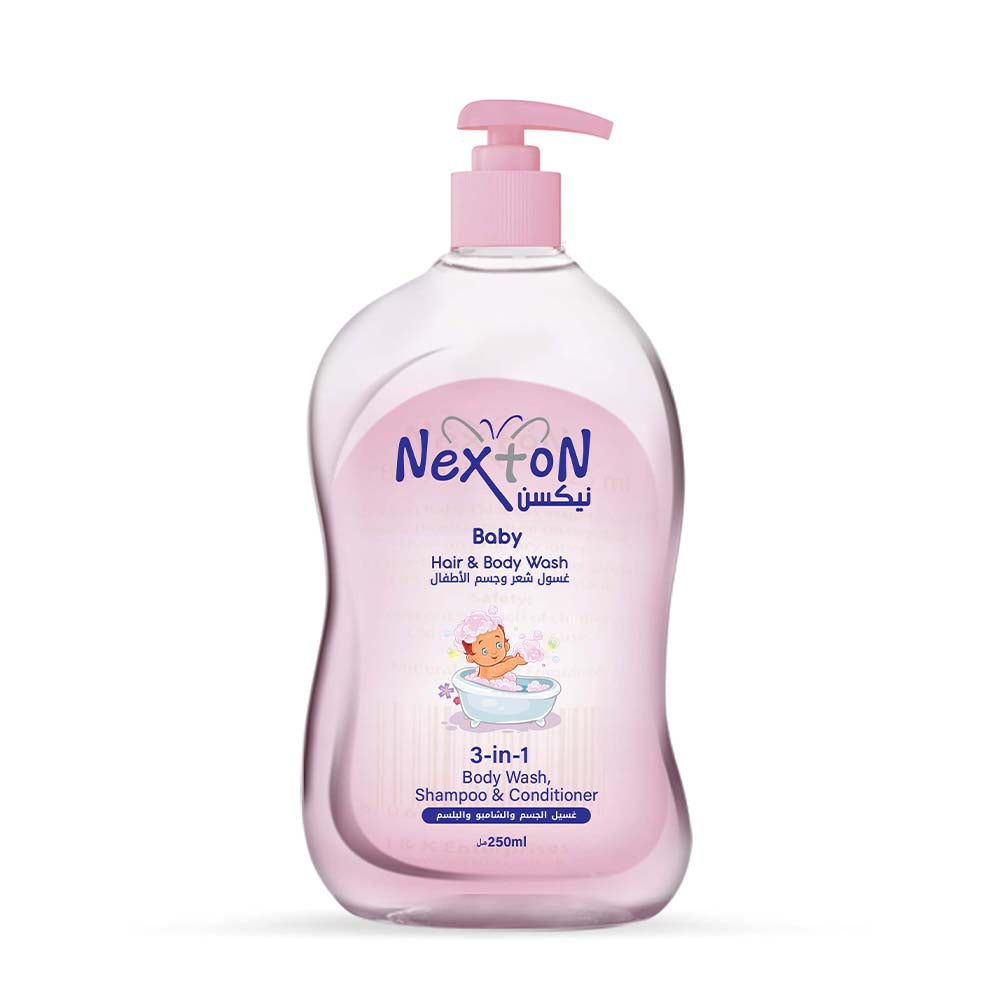 Nexton Baby Hair and Body Wash (3-in-1)