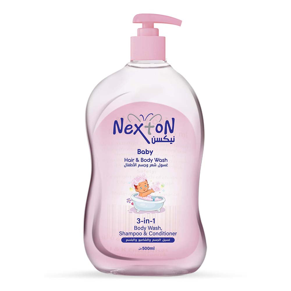 Nexton Baby Hair and Body Wash (3-in-1)