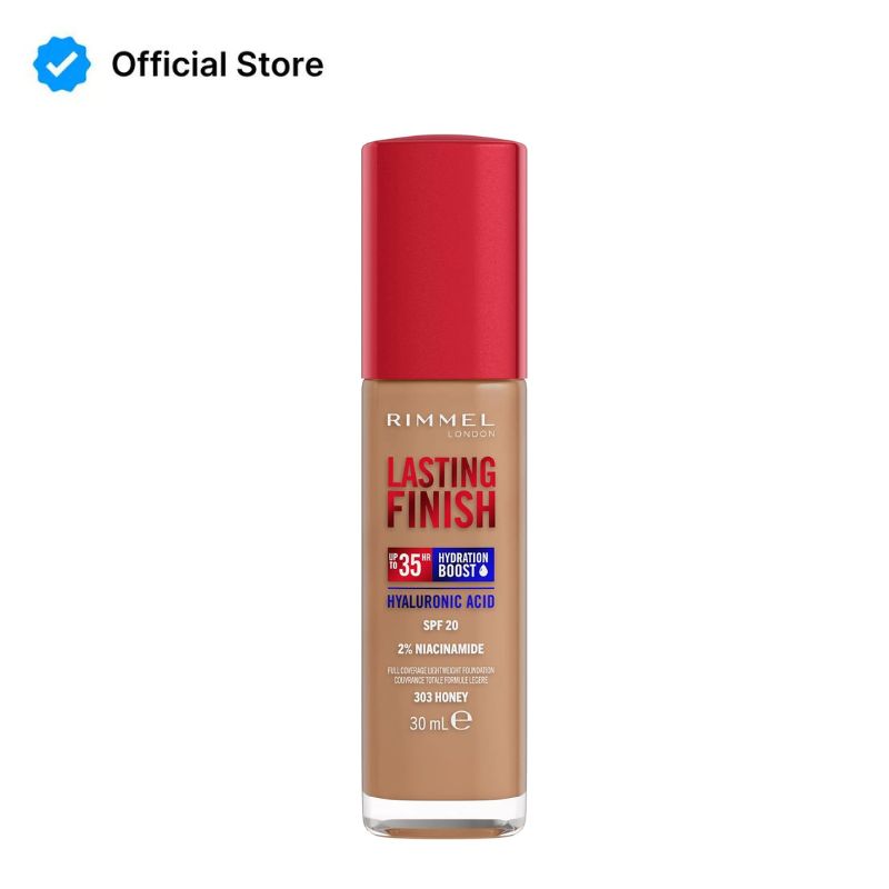 Rimmel Lasting Finish Hyaluronic Acid Long-Lasting - 303 Honey