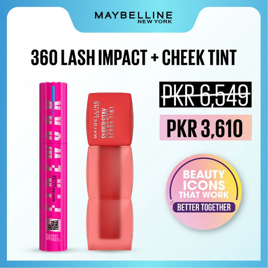 Maybelline Firework & Teddy Tint Bundle