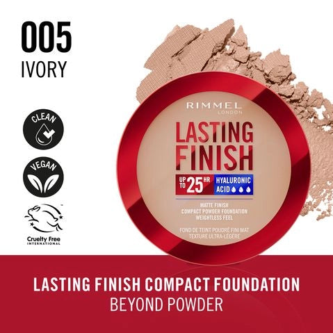 Rimmel London - Lasting Finish Compact Powder Foundation
