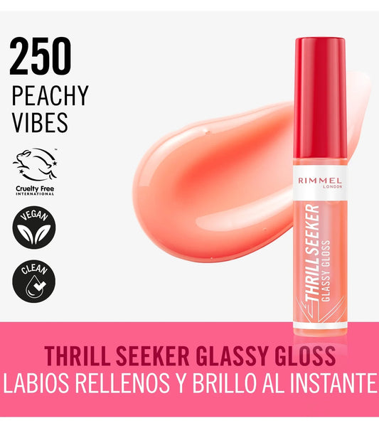 Rimmel Lip Gloss Thrill Seeker - 250 Peachy Vibes