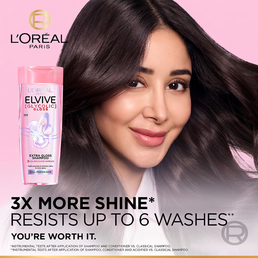 LOreal Paris Elvive Shampoo Glycolic Gloss 360ml