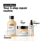 Loreal Professionnel Serie Expert Absolut Repair Shampoo - 300ml - For Dry And Damaged Hair