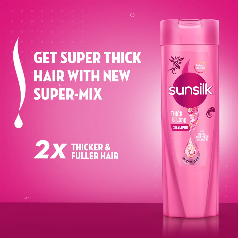 Sunsilk Thick & Long Shampoo - 360ML