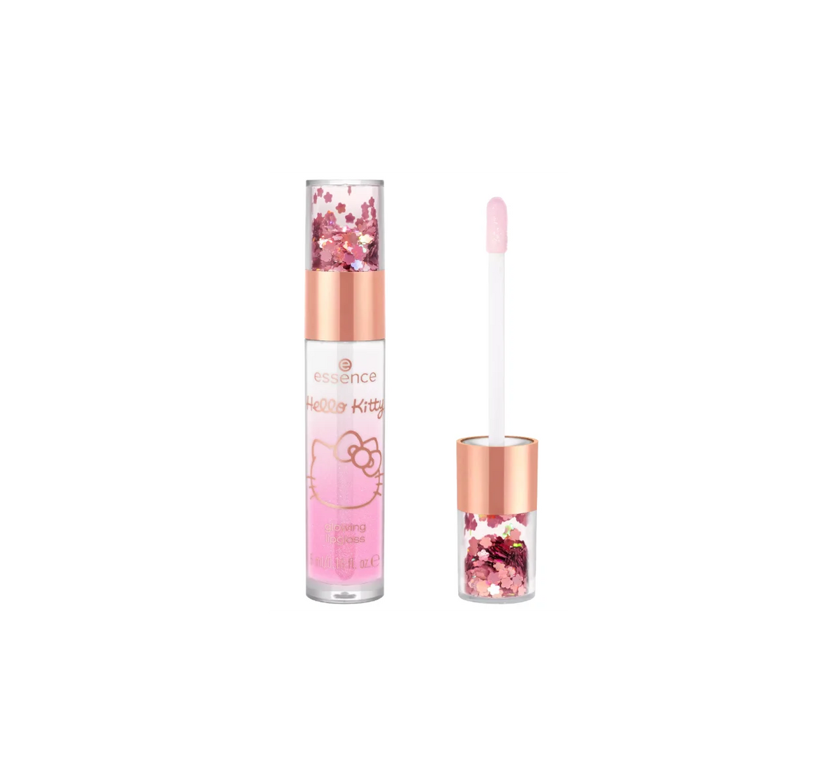 Essence Hello Kitty Glowing Lipgloss 01