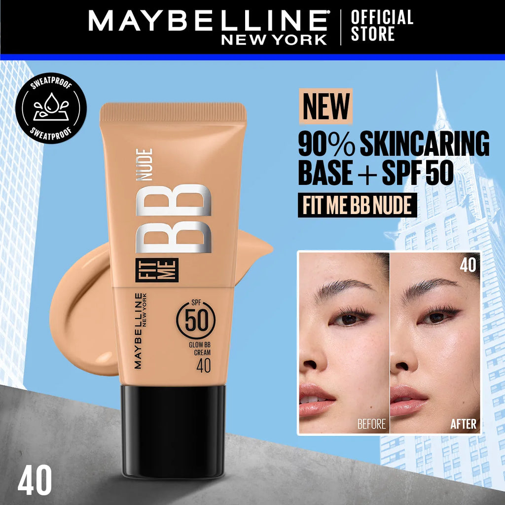 Maybelline New York Fit Me BB Nude Glow Cream