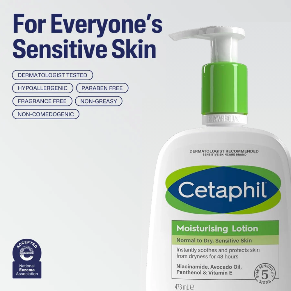 Cetaphil Moisturizing Lotion Dry To Normal, Sensitive Skin - 236ml