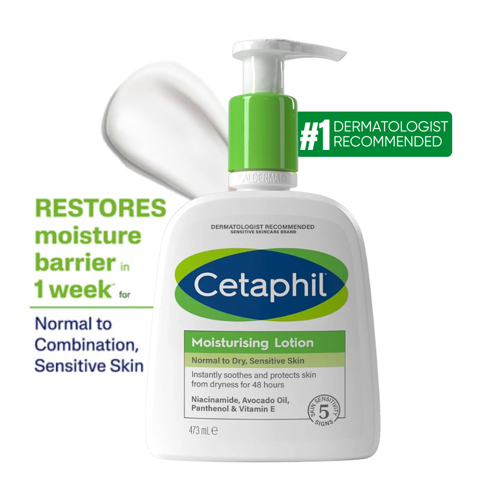 Cetaphil Moisturizing Lotion Dry To Normal, Sensitive Skin - 236ml