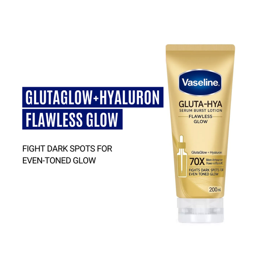 Vaseline Gluta-Hya Serum Burst Lotion Flawless Bright - 200ml