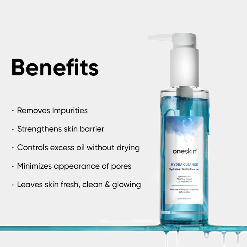 Oneskin Hydra Cleanse - Hydrating Foaming Cleanser 150ml