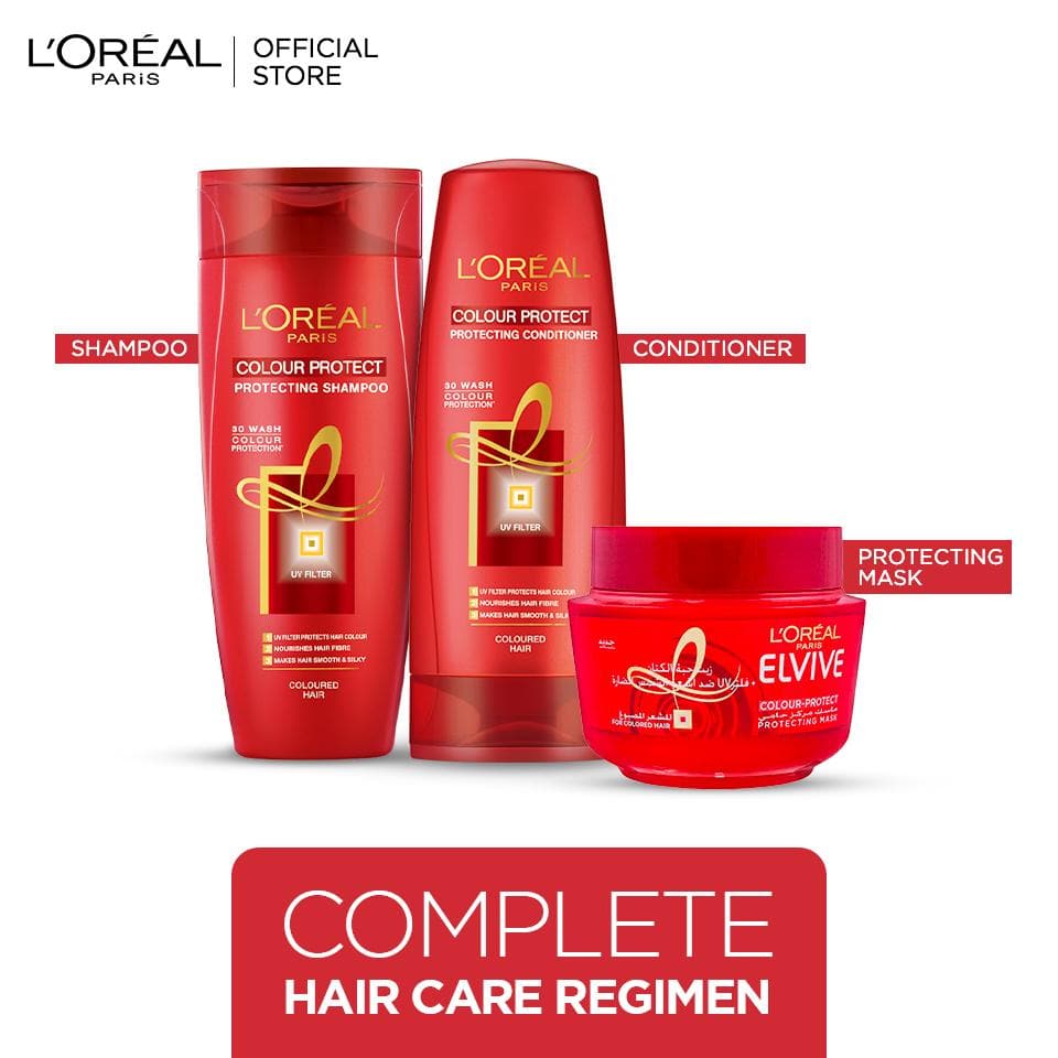 LOreal Paris Elvive Color Protect Shampoo 360 ml - For Colored Hair - Premium Shampoo from Elvive - Just Rs 879! Shop now at Cozmetica