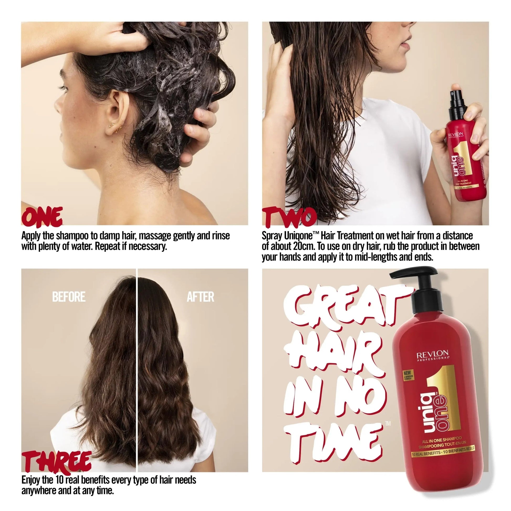 Revlon Professional UniqONE™ All-in-One Shampoo Classic Fragrance 230ml