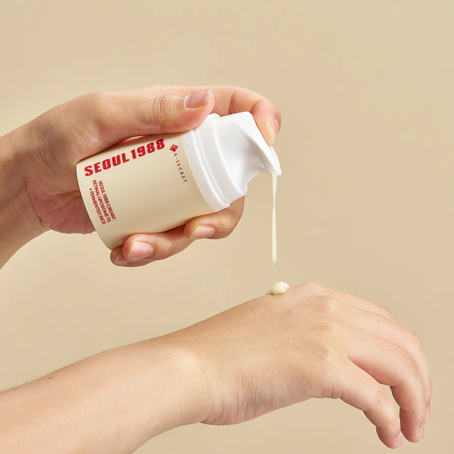 K-Secret SEOUL 1988 Cream Retinal Liposome 1% + Fermented Rice