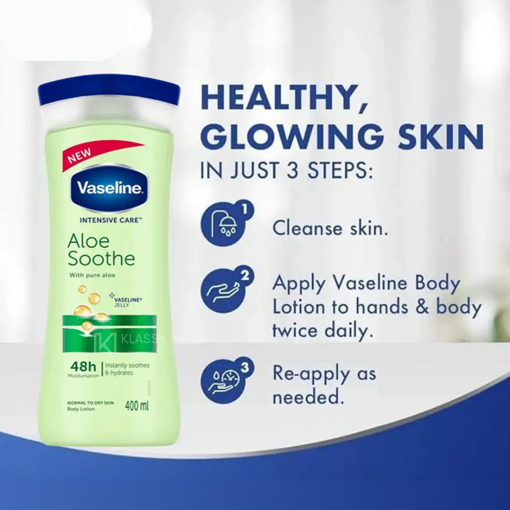 Vaseline Intensive Care Aloe Soothe Lotion - 400ml