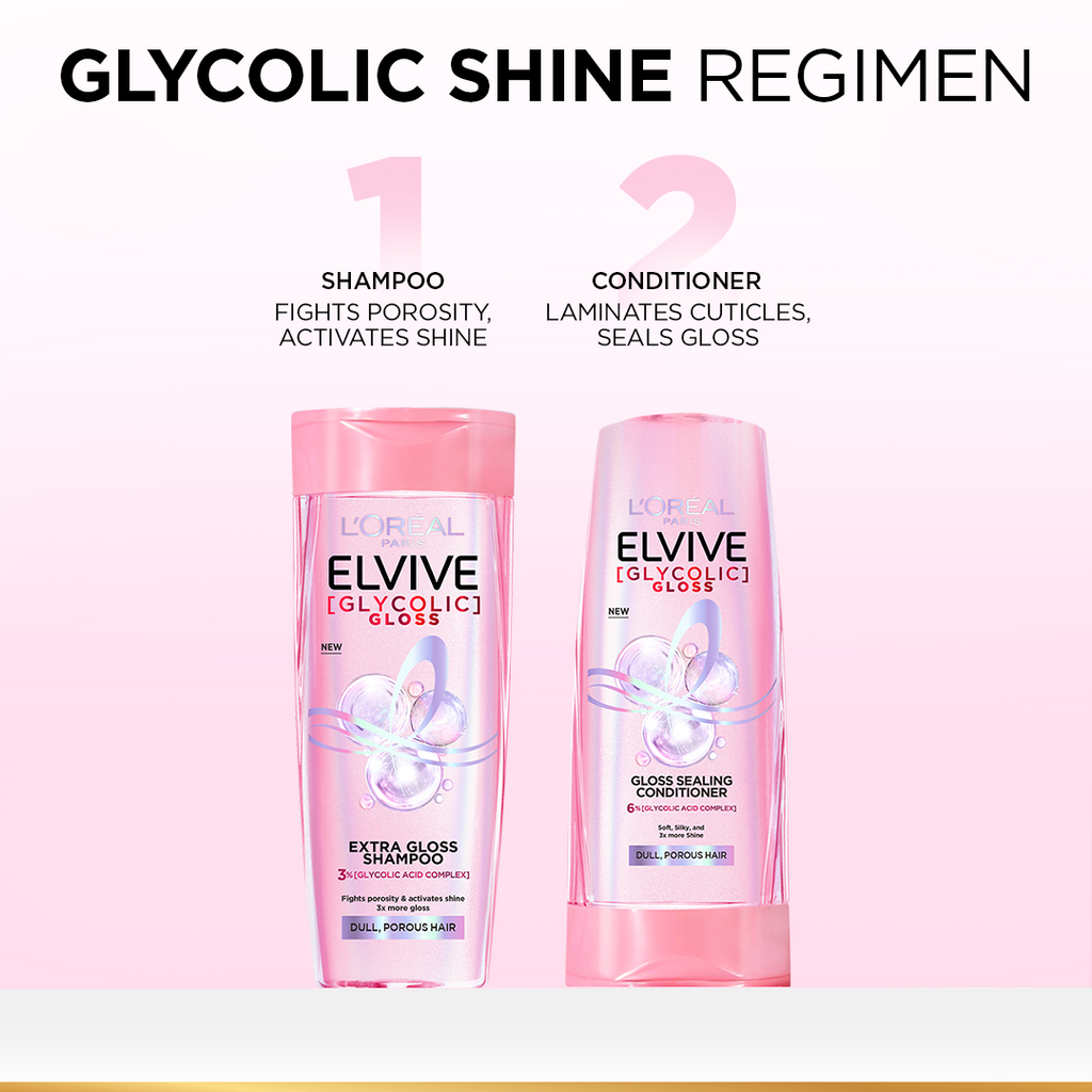 LOreal Paris Elvive Shampoo Glycolic Gloss 360ml