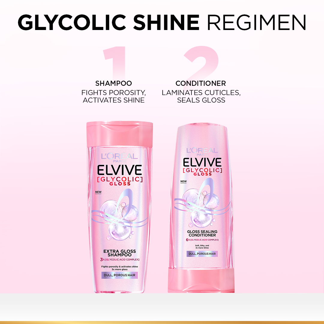 LOreal Paris Elvive Shampoo Glycolic Gloss 360ml
