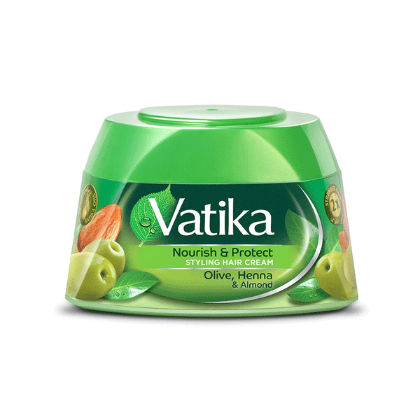 Vatika Nourish & Protect Styling Hair Cream - 140ml