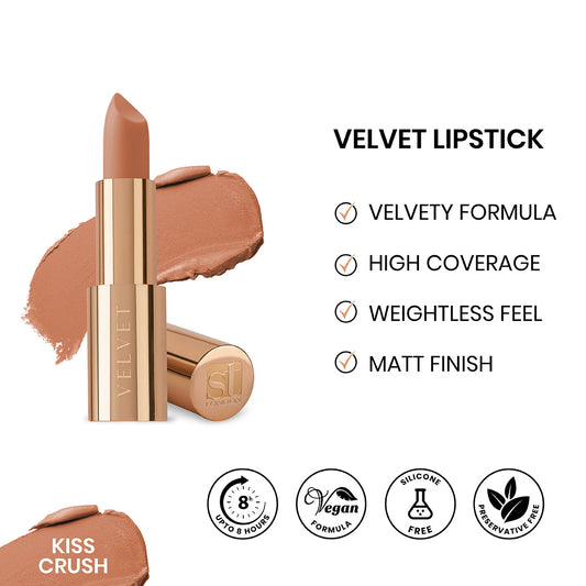 ST London Velvet Ultra Matt Lipstick Kiss Crush