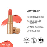 ST London Matt Moist Long-Lasting Lipstick Pixy Nude