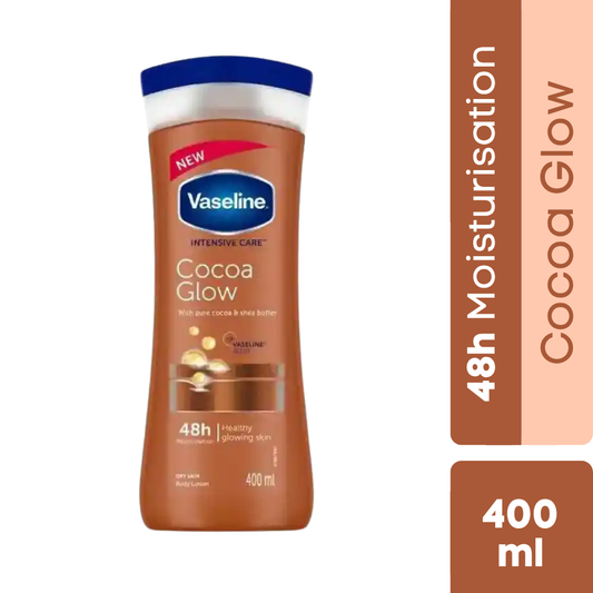 Vaseline Intensive Care Cocoa Glow Pure Cocoa Butter Lotion - 400ml