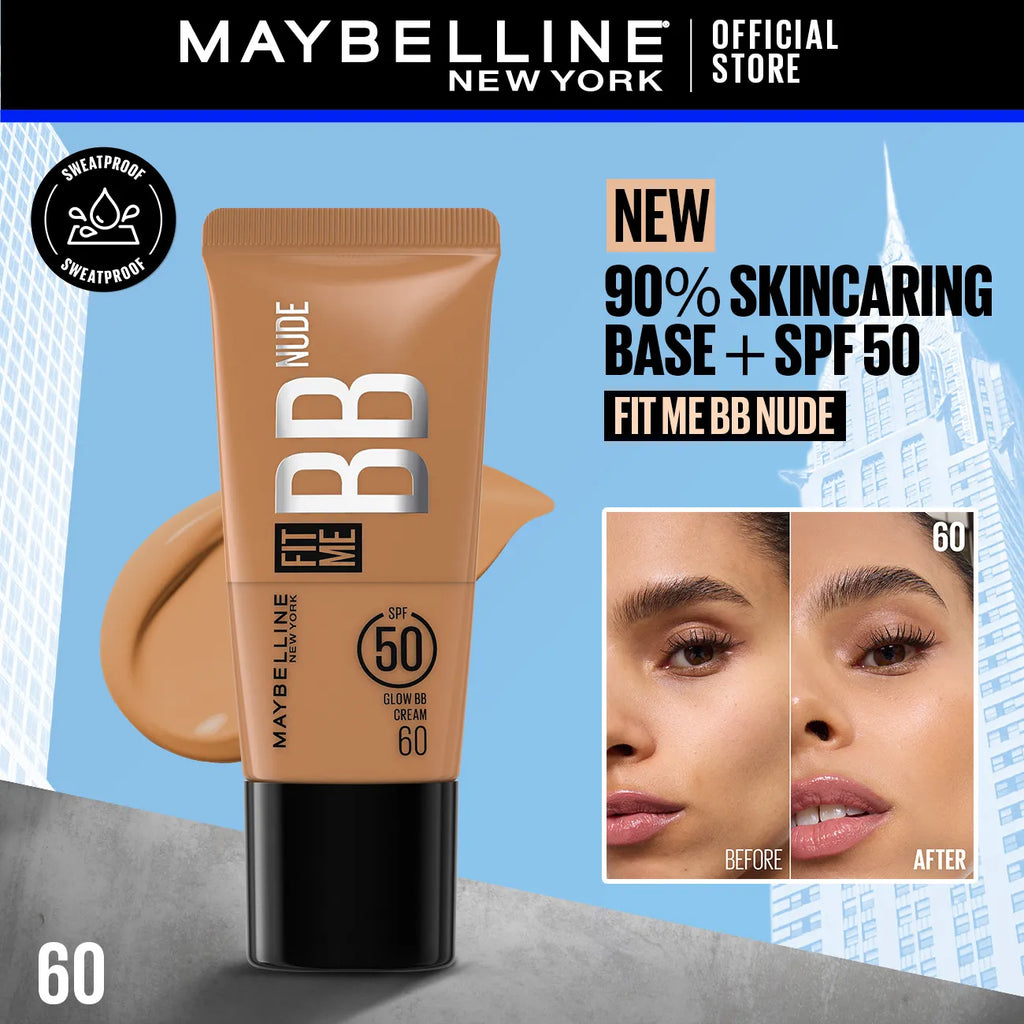 Maybelline New York Fit Me BB Nude Glow Cream