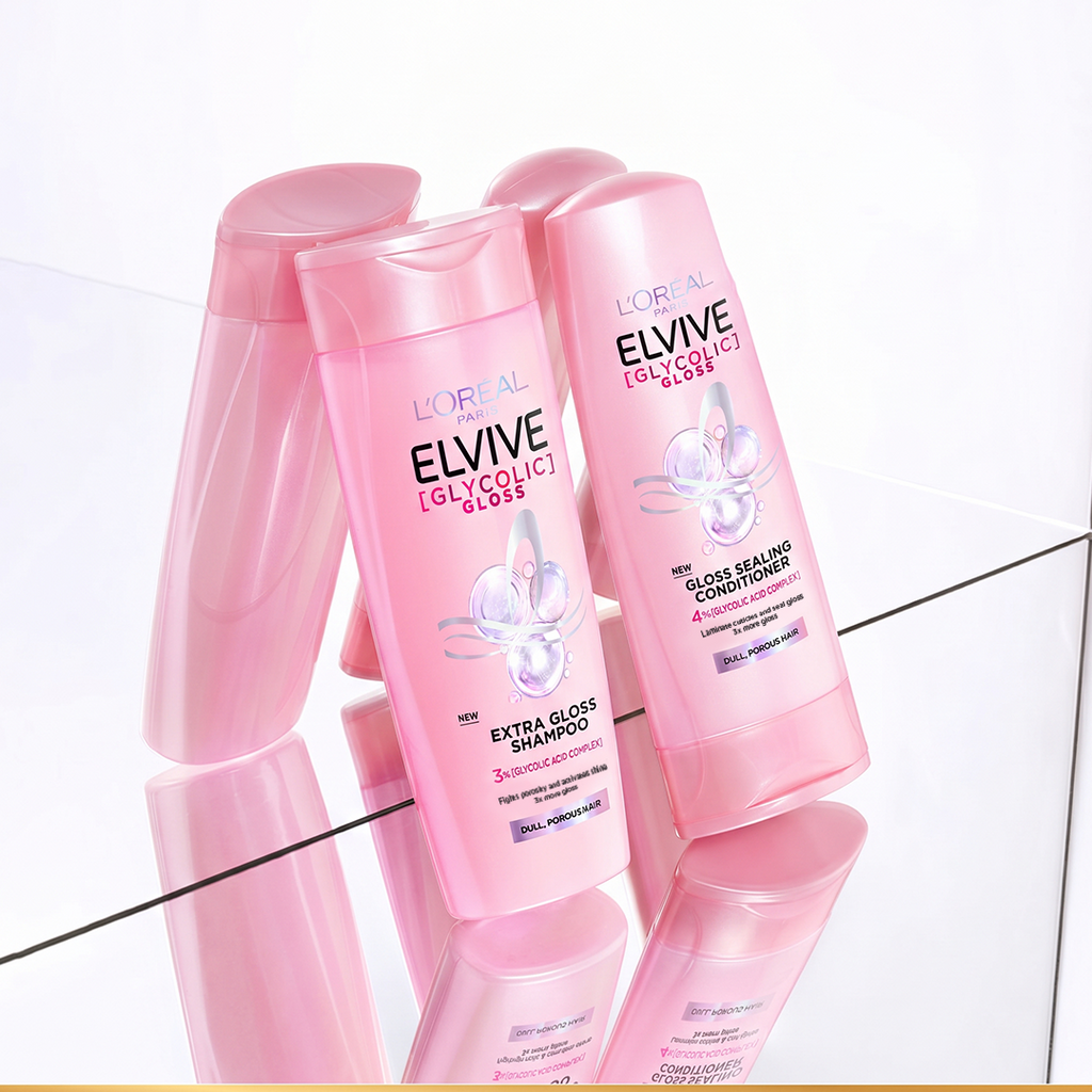 LOreal Paris Elvive Shampoo Glycolic Gloss 360ml