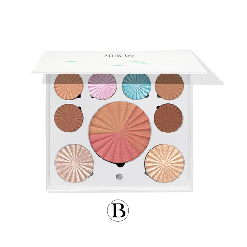 Muicin White Blusher Eyeshadow Palette