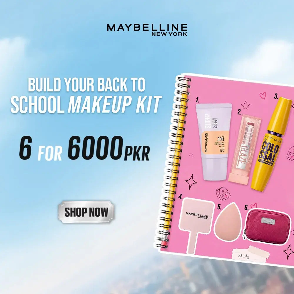 Maybelline 6 for 6K - 3 Free Gifts
