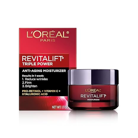 L'Oreal Paris Revitalift Triple Power Anti-Aging Face Moisturizer