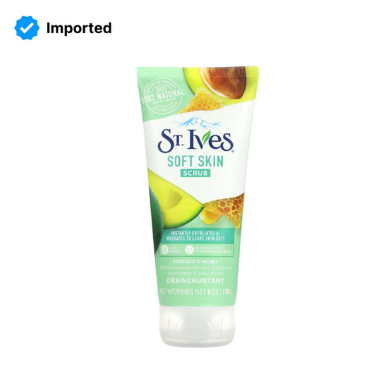 St. Ives Soft Skin Avocado & Honey Face Scrub 170g