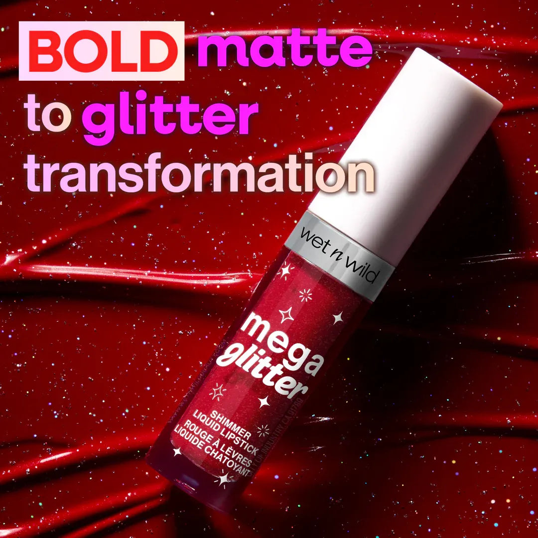 Wet n Wild Mega Glitter Shimmer Liquid Lipstick