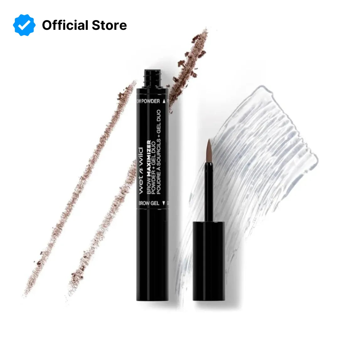 Wet n Wild Brow Maximizer Powder + Gel Duo - Neutral Brown
