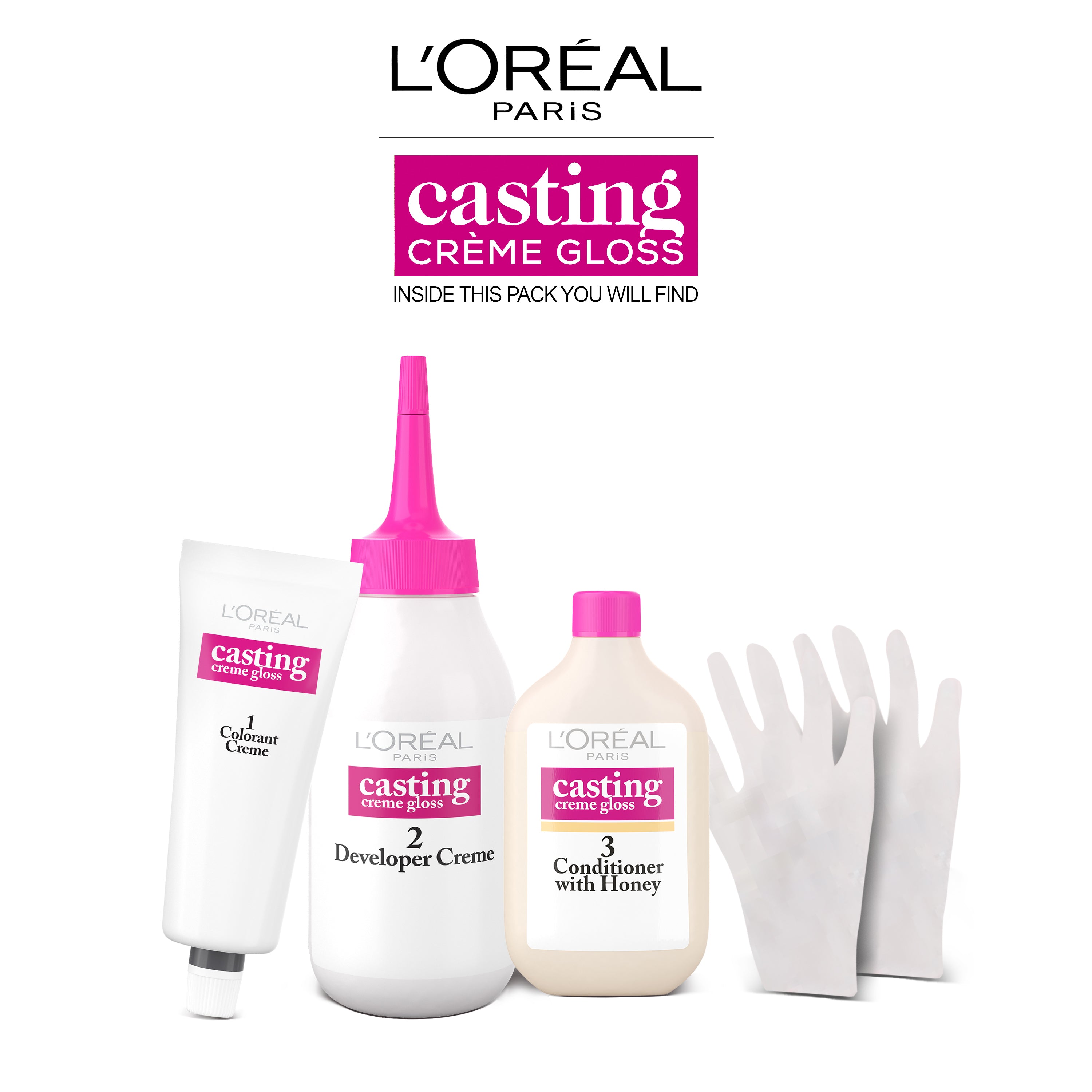LOreal Paris Casting Creme Gloss - 550 Light Brown Hair Color