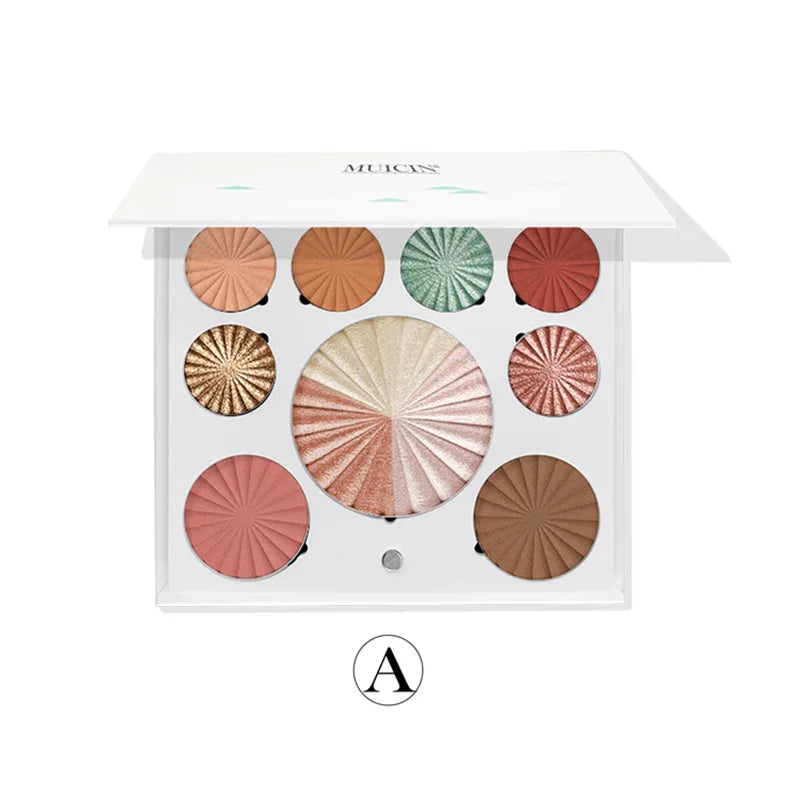 Muicin White Blusher Eyeshadow Palette