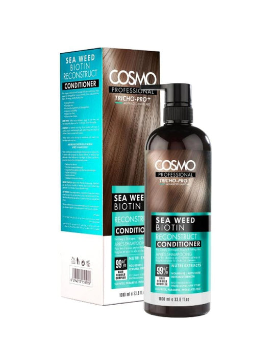 Cosmo Professional Sea Weed Biotin Reconstruct Conditioner - 1000ml