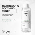 Anua Heartleaf 77% + Hyaluron Soothing Toner 250ml