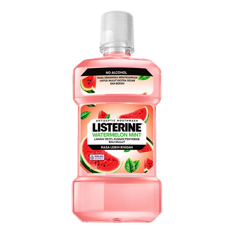 Listerine Watermelon Mint Mouthwash - 250ml