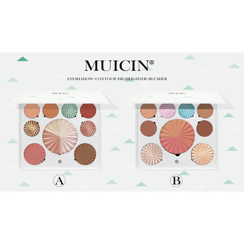 Muicin White Blusher Eyeshadow Palette