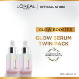 Loreal Paris Glow Serum Twin Pack 15ml