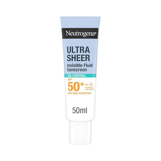 Neutrogena Ultra Sheer Invisible Cream Oil Control Sunscreen SPF 50 50ml