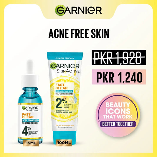 Garnier Acne Free Skin Bundle