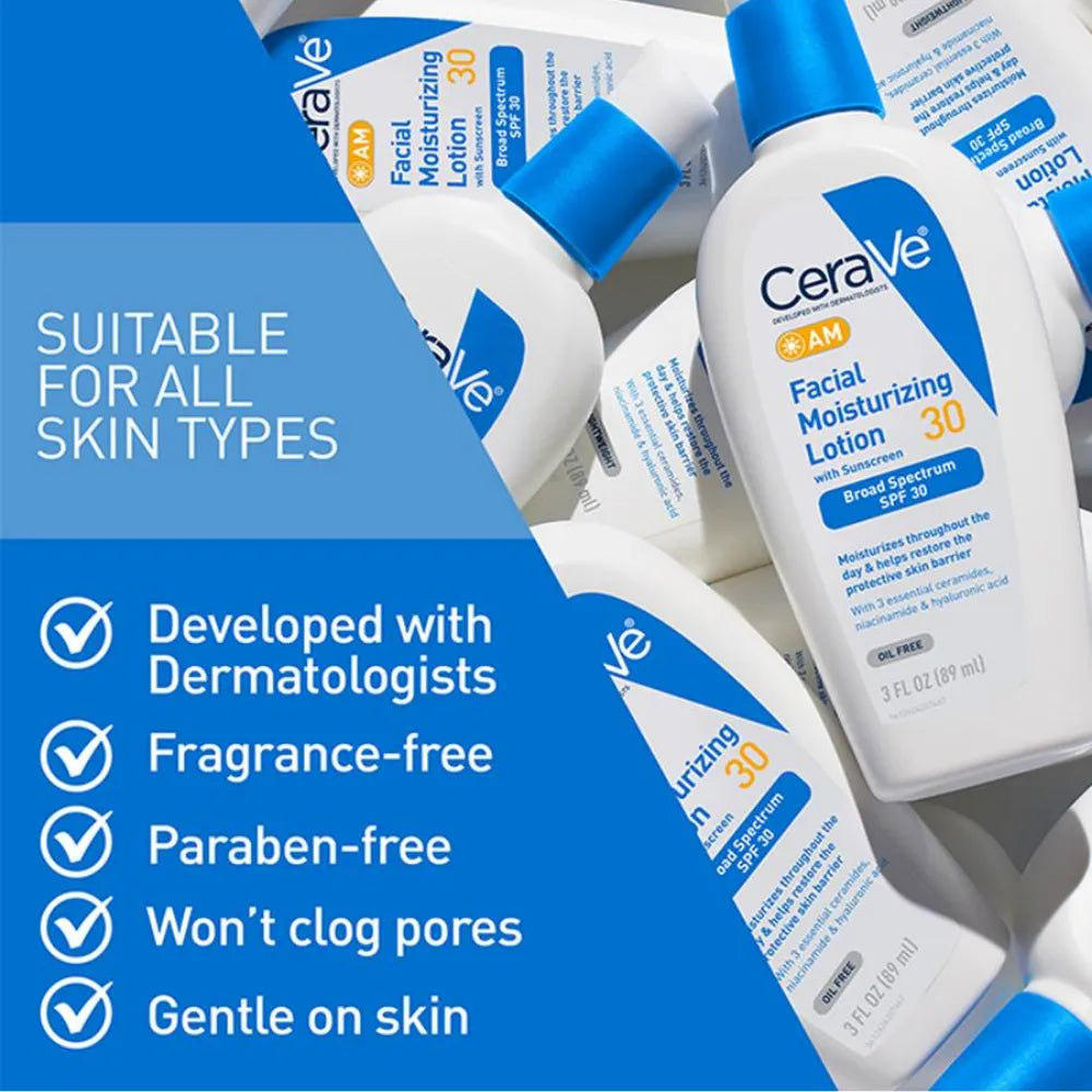 CeraVe AM Facial Moisturizing Lotion with Sunscreen