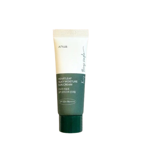 Anua Heartleaf Silky Moisture Sun Cream Mini  - 10ml