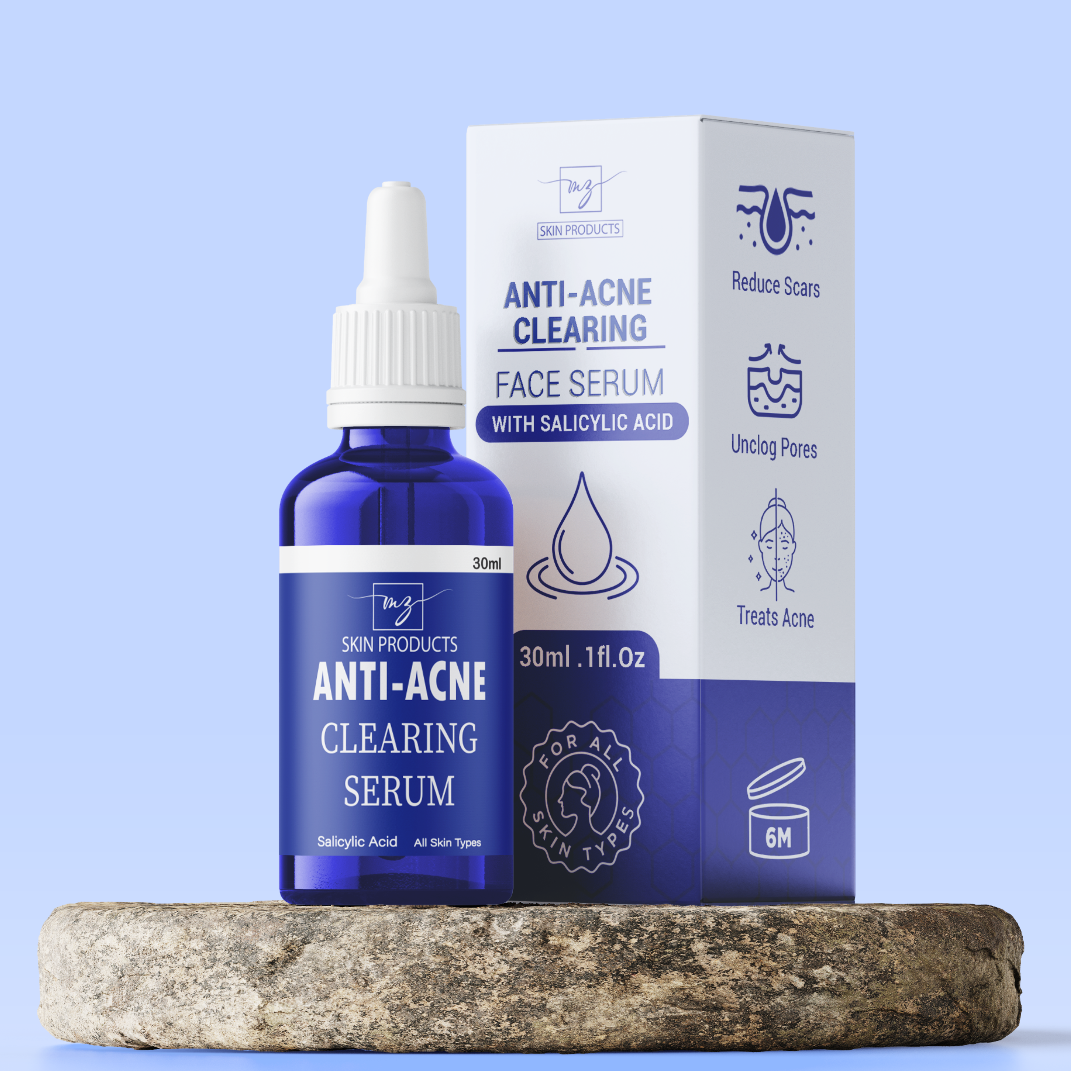 MzSkin Anti – Acne Clearing Serum - 30ml