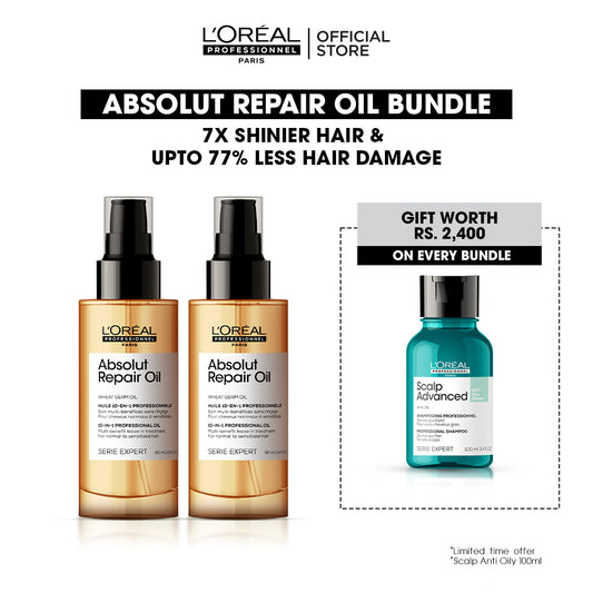 Loreal Professionnel Serie Expert Absolut Repair Oil Bundle